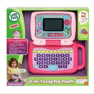 Leap Frog 2-in-1 LeapTop Touch - Pink, Never taken out of box - BRAND NEW!